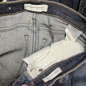 Banana republic super skinny jeans size 28p